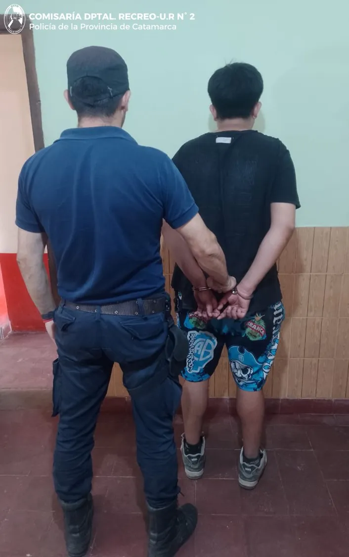 Cría. Dptal. Recreo-arresto