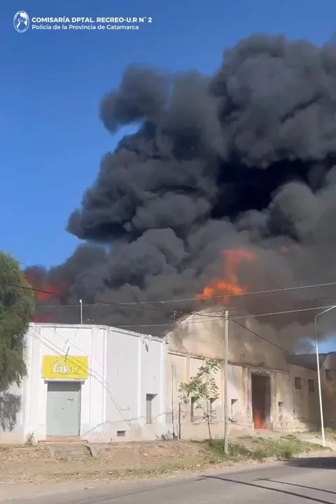 Cria. Recreo - Incendio