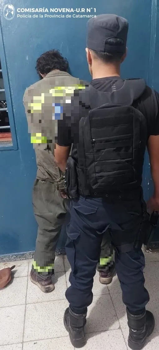 Aprehendido Cria. Novena