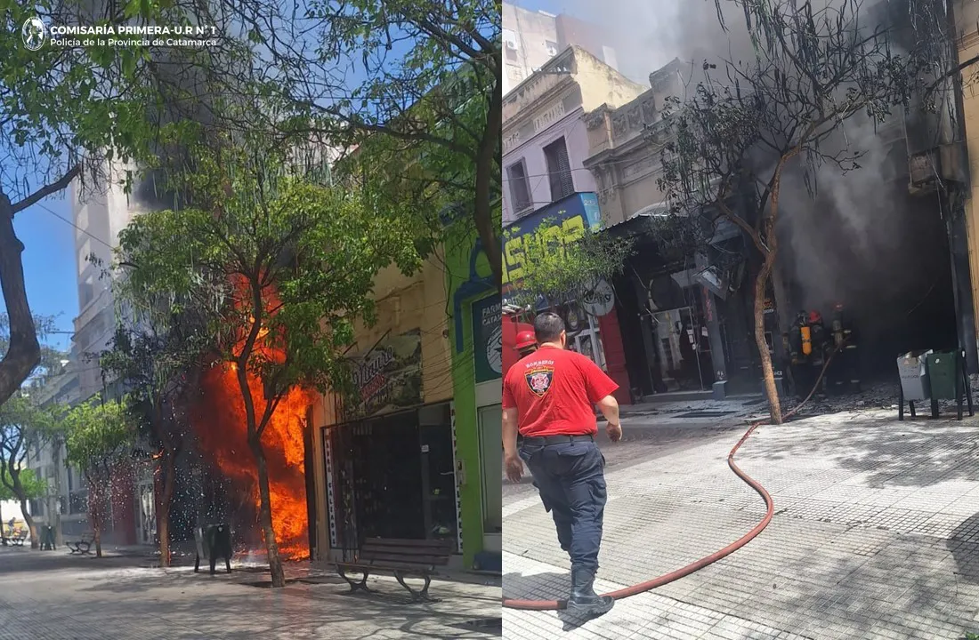 Cria. Primera - Bomberos - Incendio