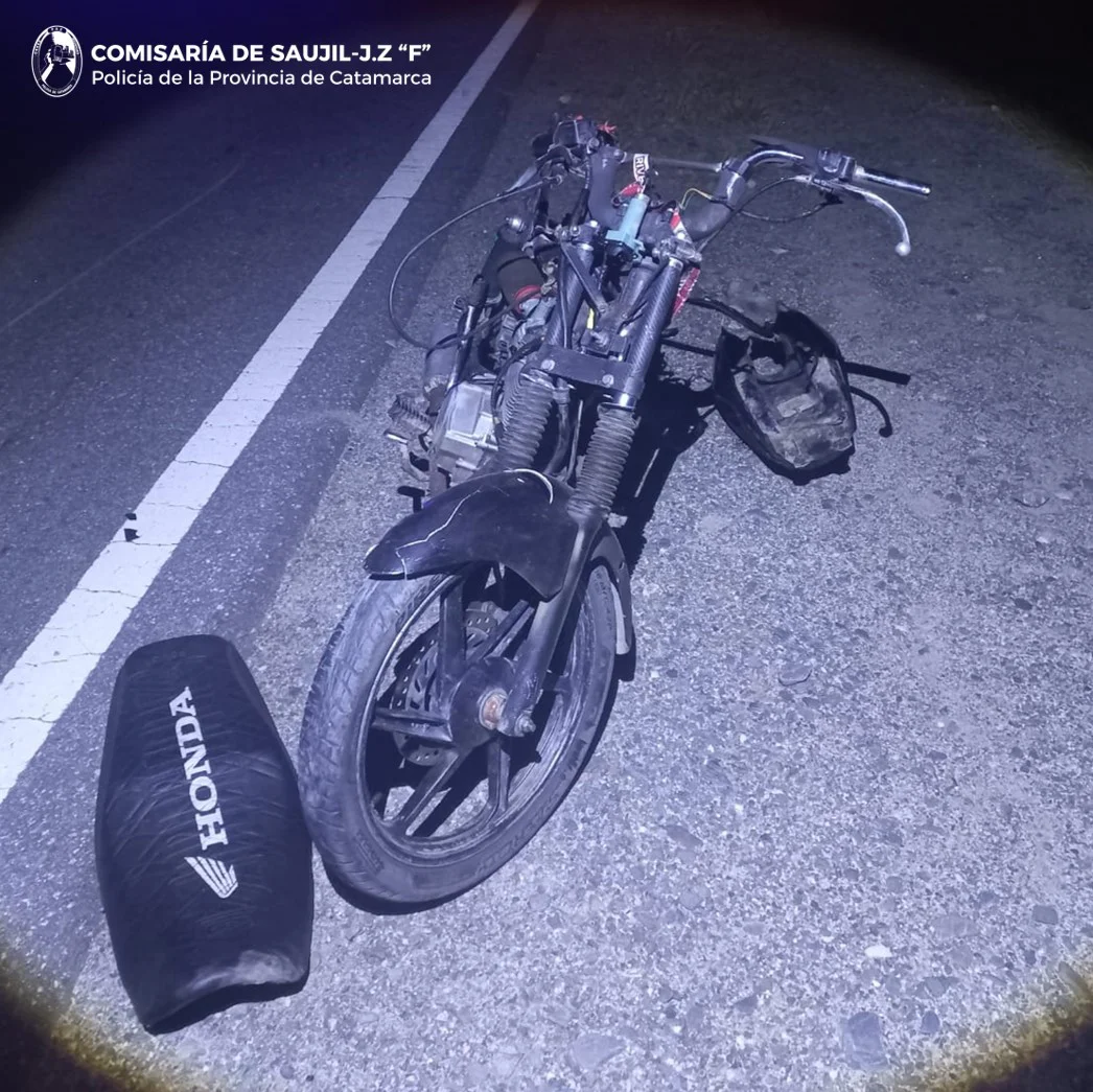 Comisaría Saujil - Siniestro Vial