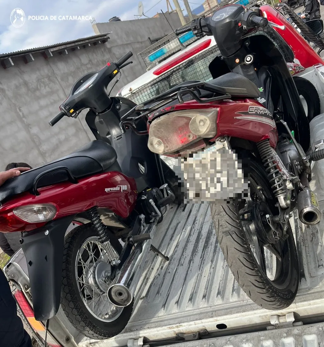 Secuestro motos Kappa-Cria 10