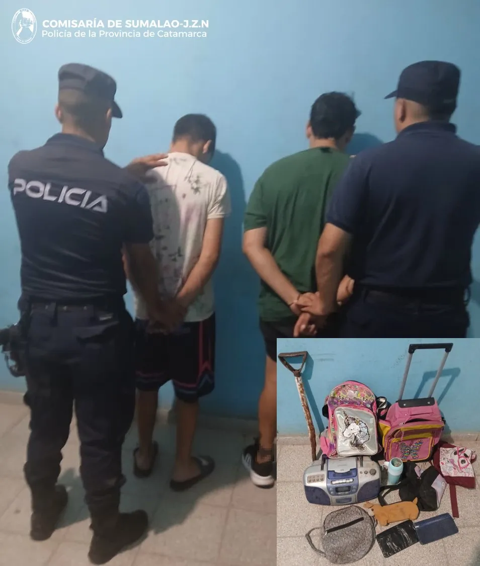 Aprehendidos Cria. Sumalao