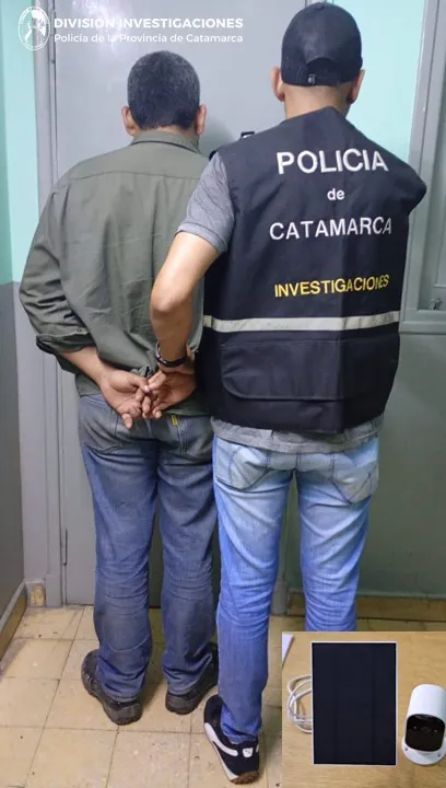 Investigaciones - Aprehension y Secuestro de Camara