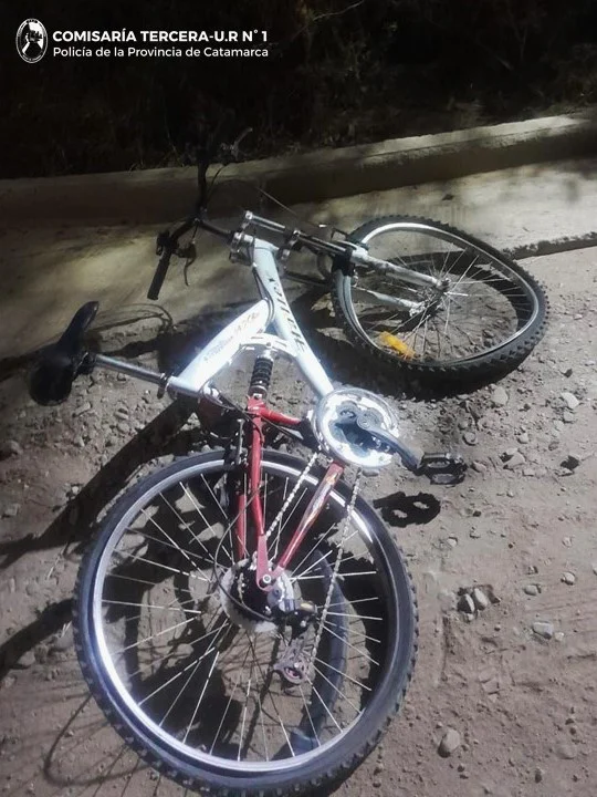 Cria. Tercera - Aprehensión Bazan - Secuestro de Bici