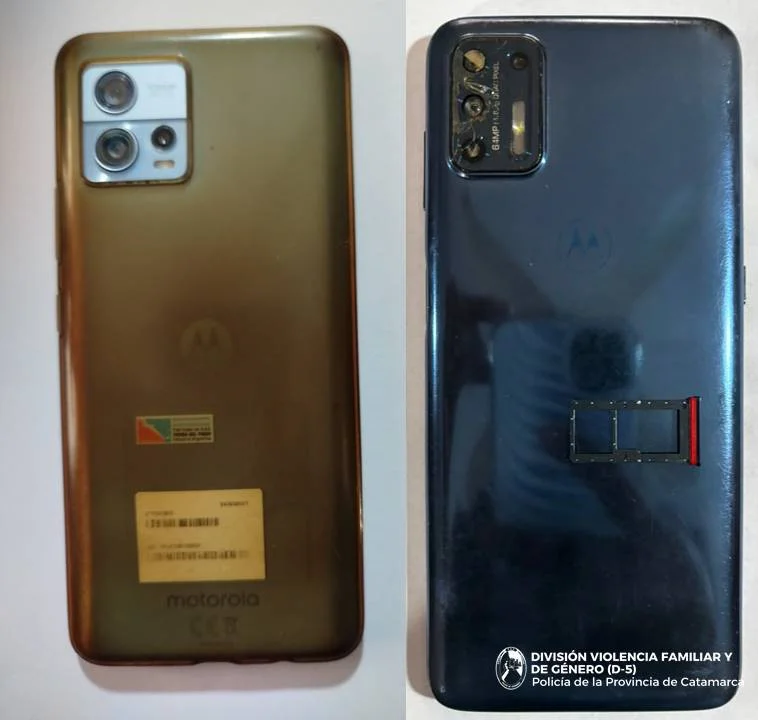 Div. Violencia Familiar y de Genero (Celulares secuestrados)