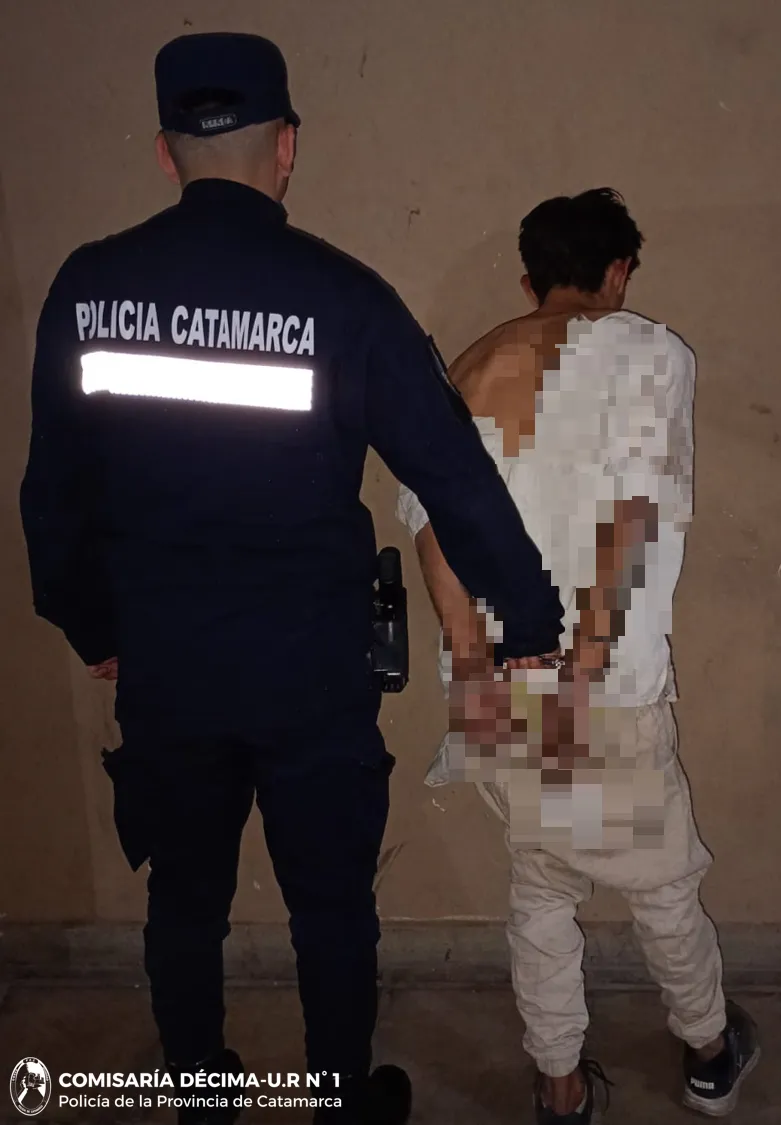 APREHENDIDO POR INTENTÓ DE ARREBATO CRIA DECIMA