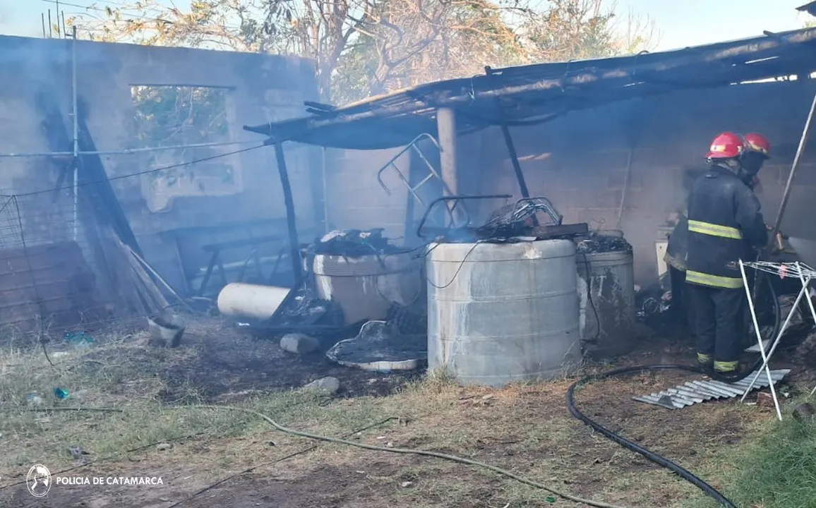 Cria. Novena - Incendio de vivienda