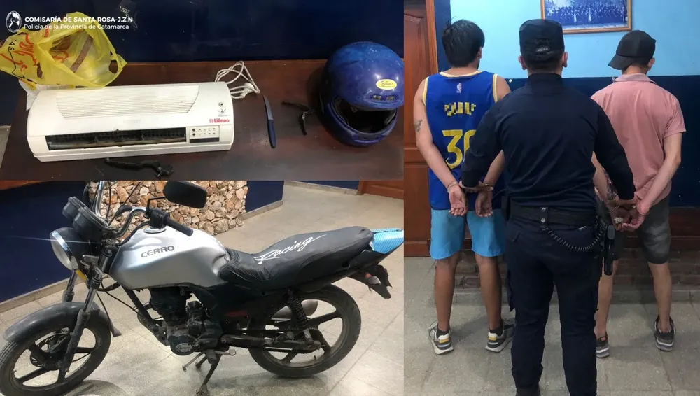 Aprehendidos y secuestros Cria. Santa Rosa