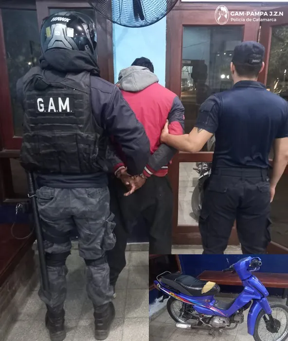 GAM-PAMPA - Arresto y secuestro