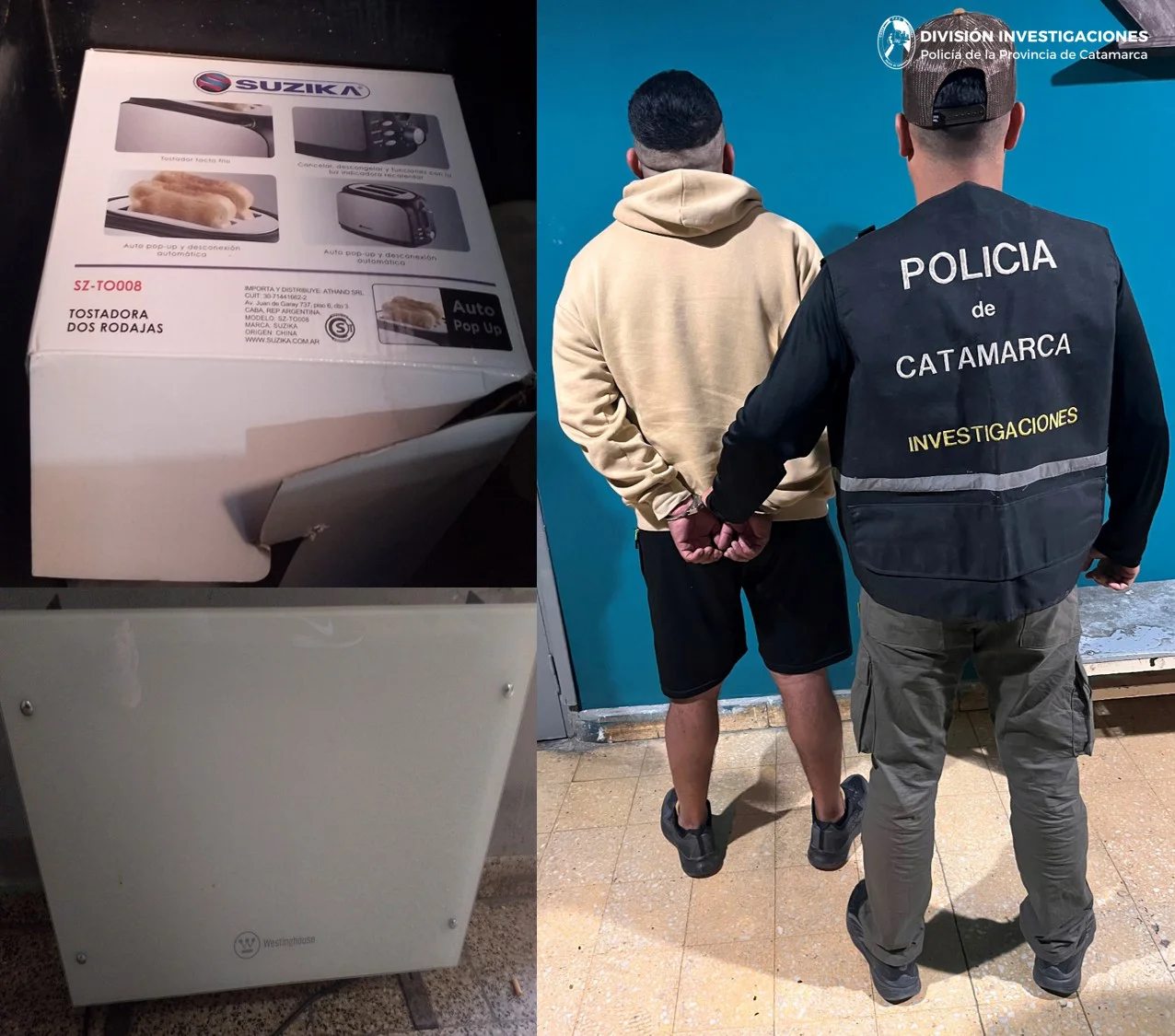 Div. Investigaciones de la Policía (secuestros )