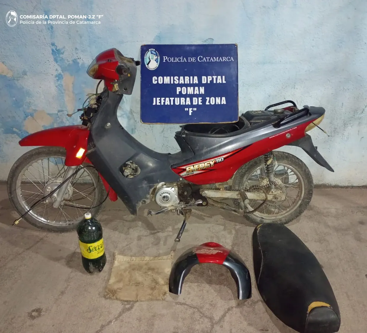 Cría. Dptal. Pomán-secuestro