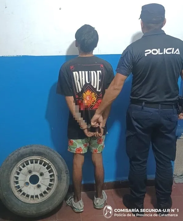 Aprehendido Reyes Cria. 2°